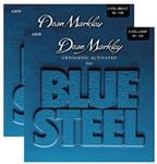 Dean Markley 2678 Blue Steel Bass Guitar Strings 5 String Front View